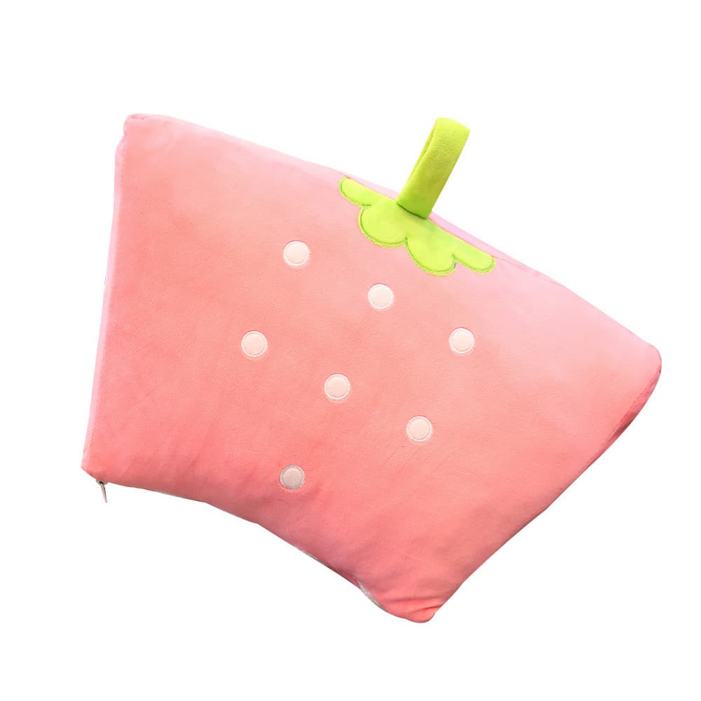 Big foldable plush detachable pillow for sleep, sofa 5