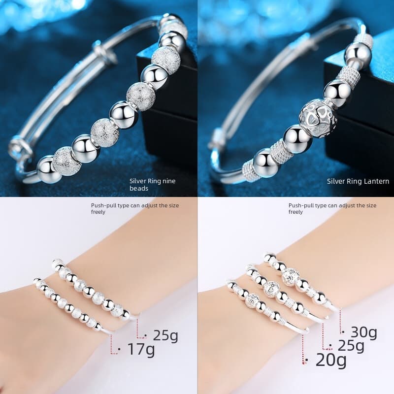 Fashionable beaded bracelet, flashlight, accessory, Korean style 3