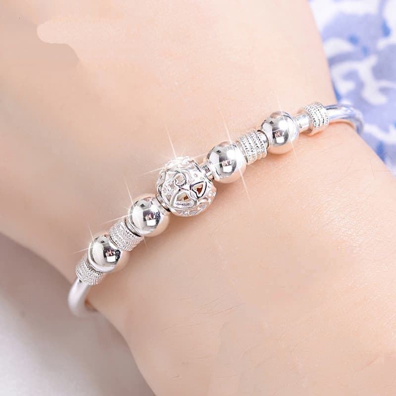 Fashionable beaded bracelet, flashlight, accessory, Korean style
