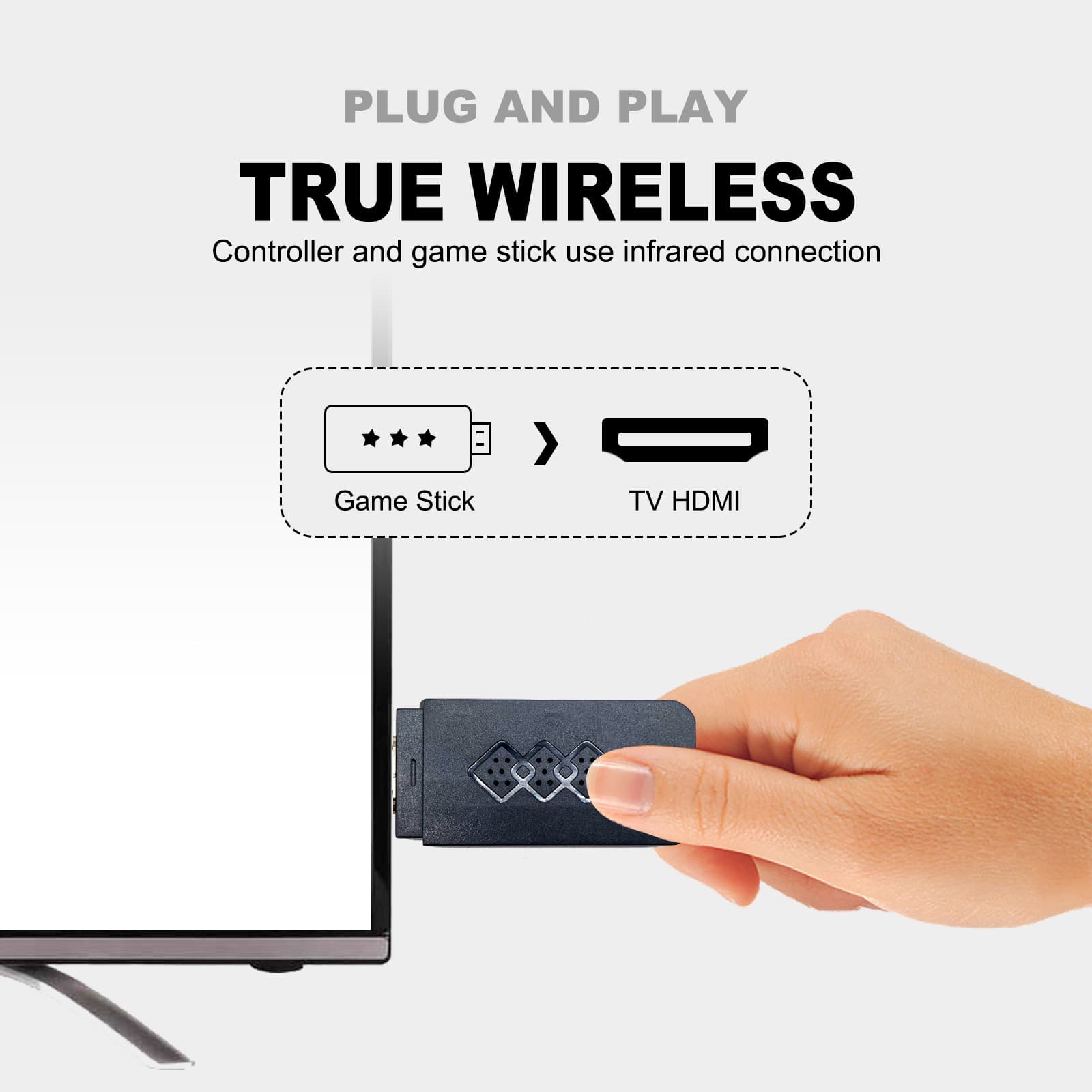 HD HDMI TV game console Ubao mini new 818 game wireless handle home FC game console Y1 3