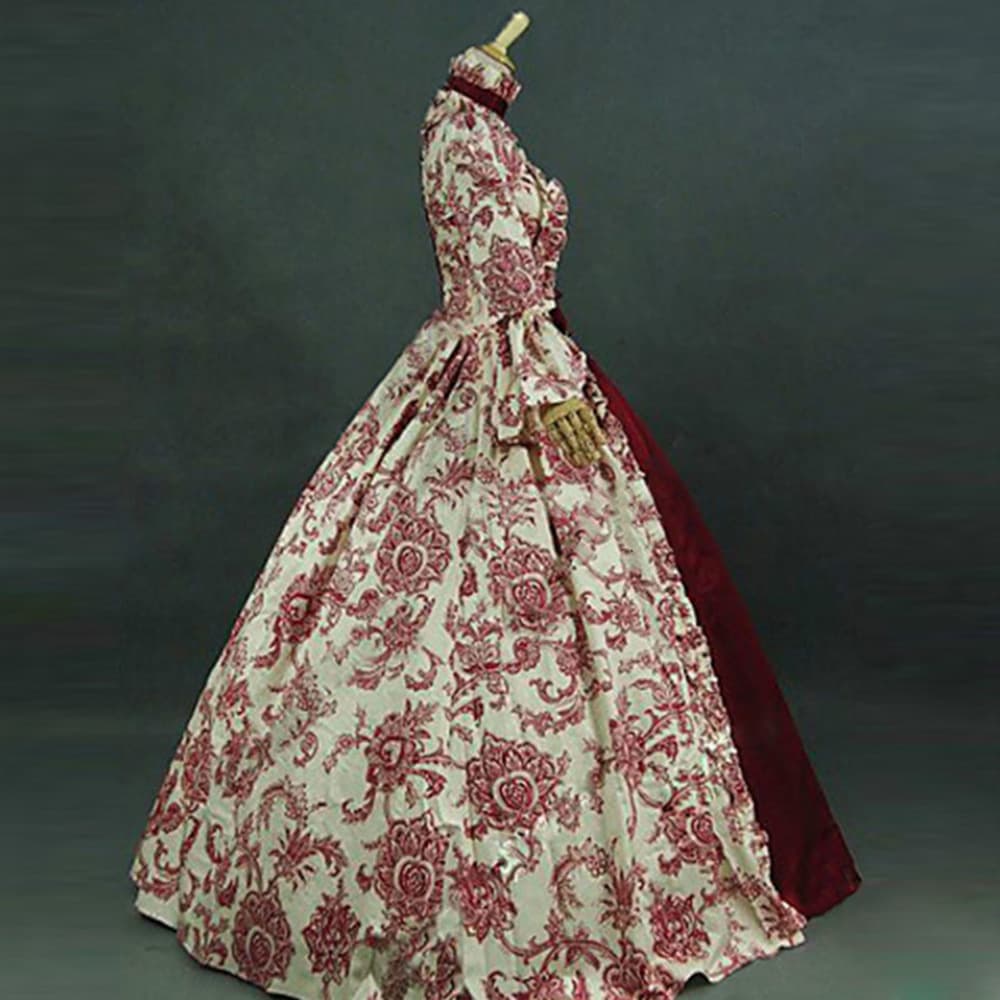 (Cross-border trading), elegant long-sleeve, evening dress, loudspeaker, European style, Amazon 4