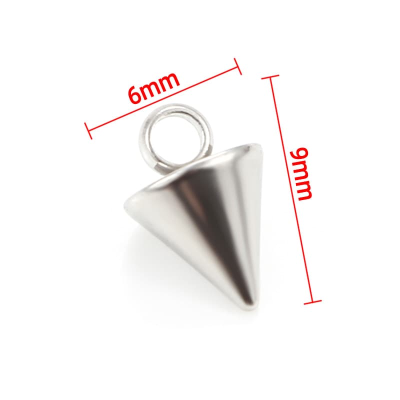 Three dimensional pendant stainless steel, necklace and bracelet, earrings, accessory, accessories, does not fade, DIY, (Physicals) 4