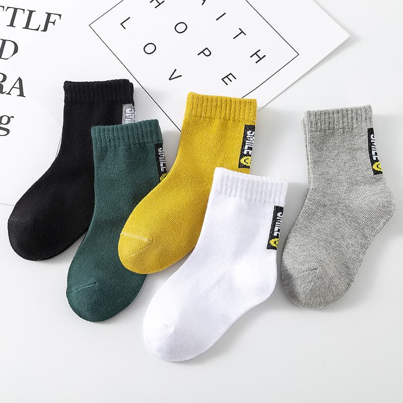 (Wholesale), cartoon children's demi-season knee socks for boys, mid-length 4