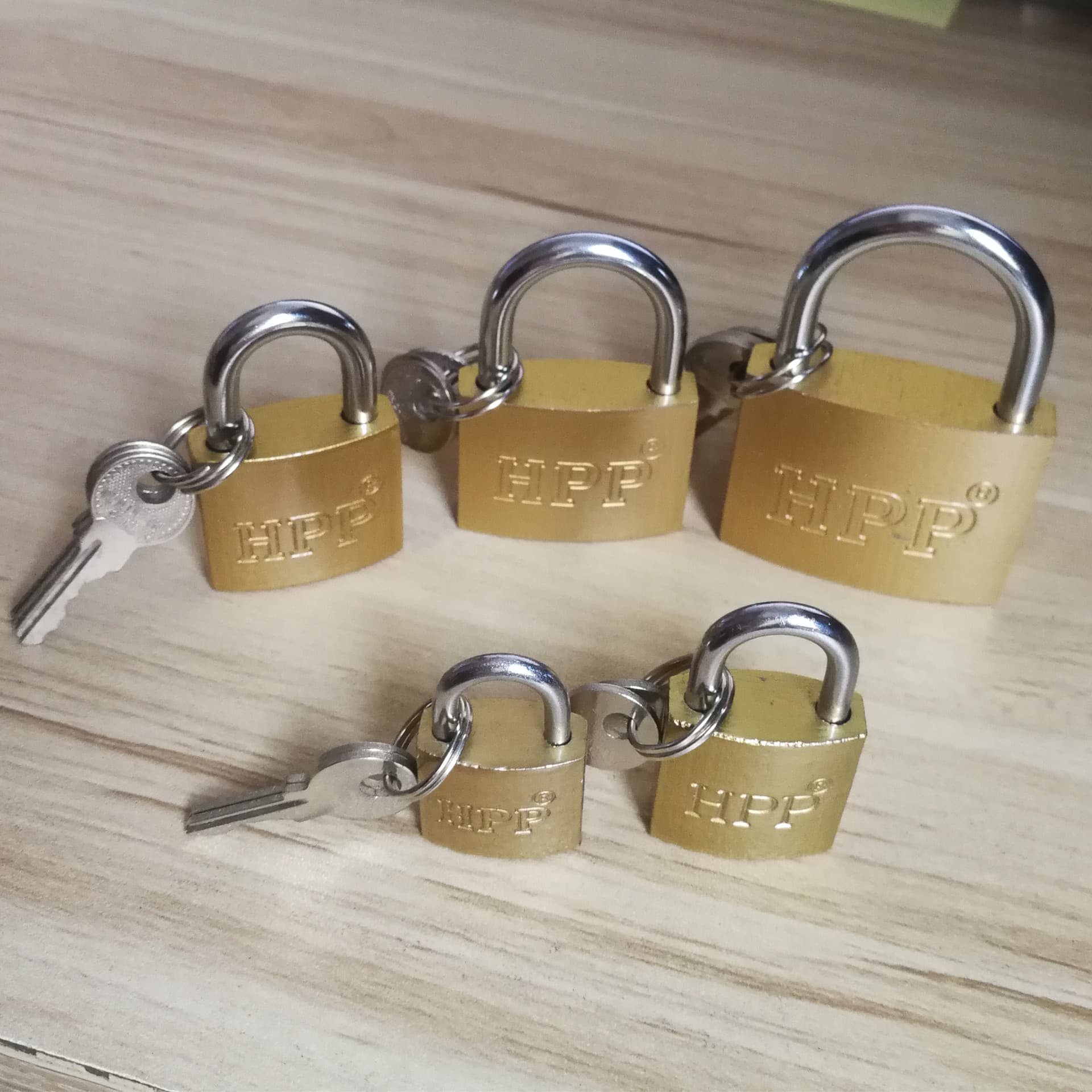 Pujiang anti-theft single-opening padlock, one-key openable, multi-lock, small lock, through-open lock, lock core lock, household door lock 3