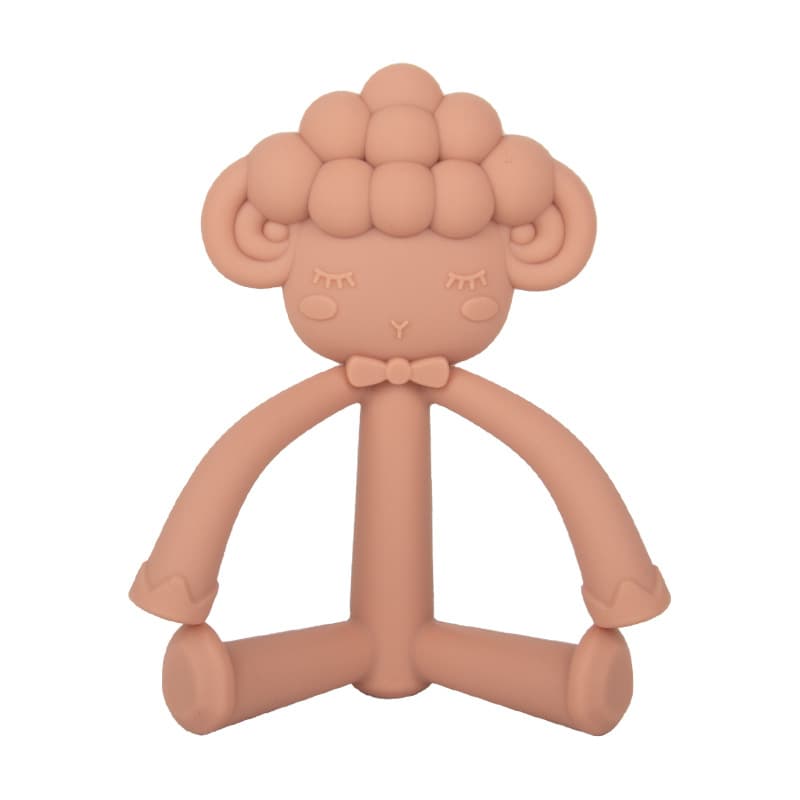 Children's three dimensional cartoon silicone teether, chewy toy for mother and baby 5