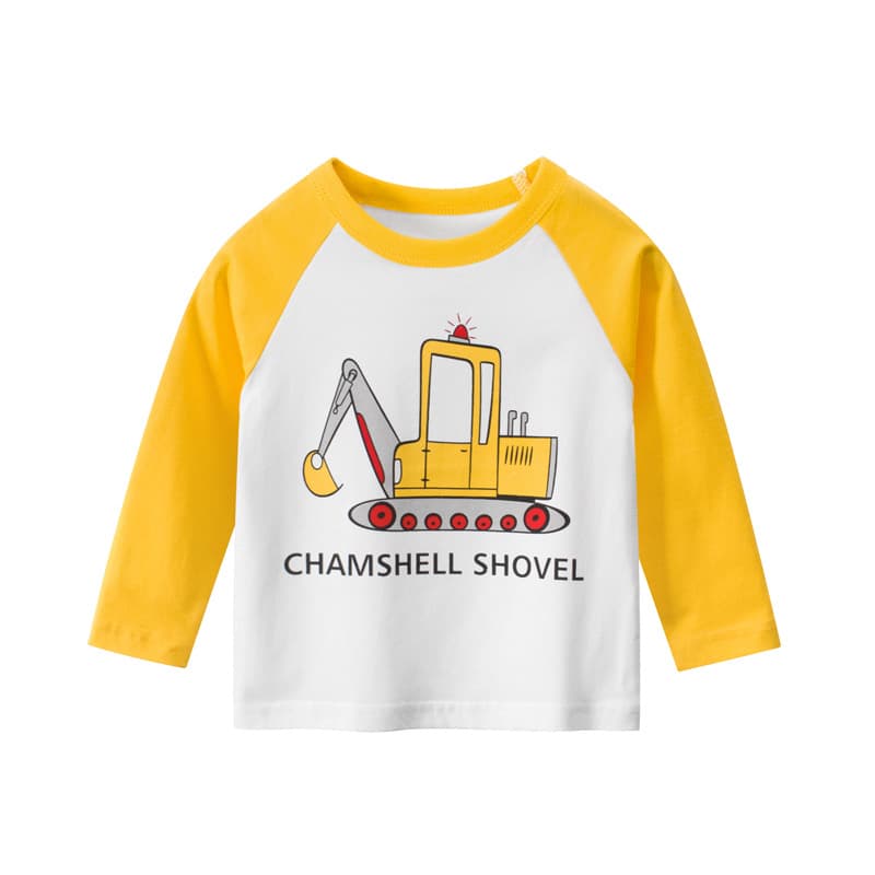 Children's autumn base body-friendly long-sleeve, children's clothing, Korean style 2
