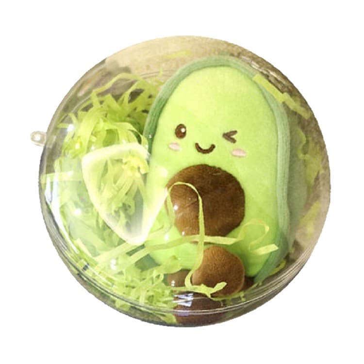 Christmas ball high transparent acrylic ball hollow ball festival decoration gift creative ball plastic ball immortal flower hanging ball 5