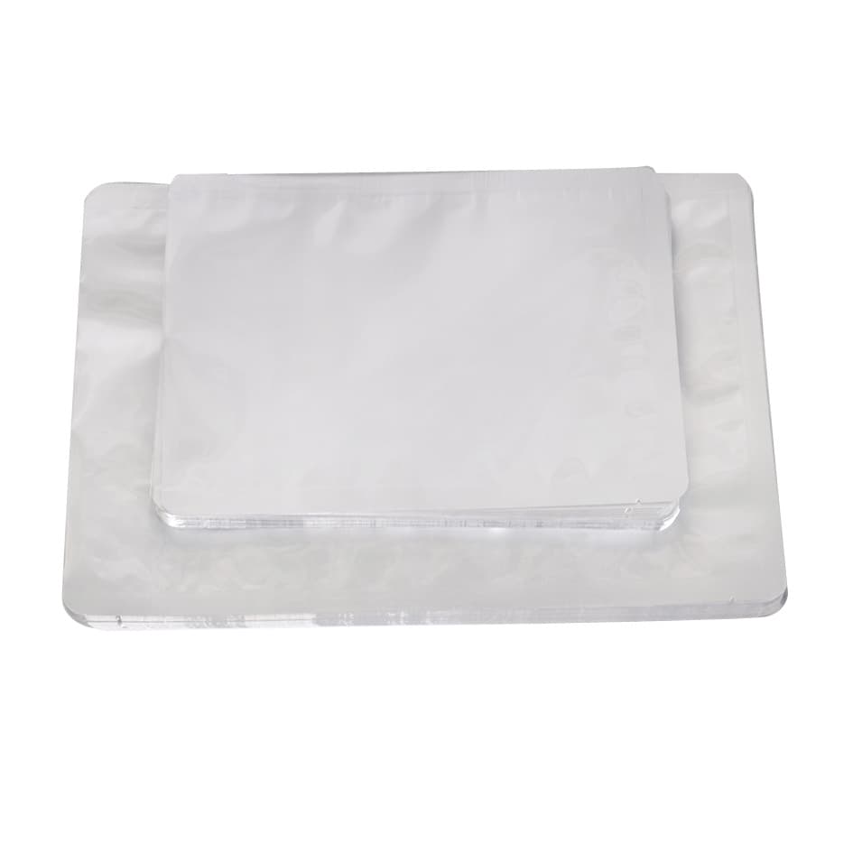 Aluminum foil bag pure aluminum vacuum food packaging bag blind bag aluminum bag frozen compressed cooked food fresh-keeping flat pocket large 5