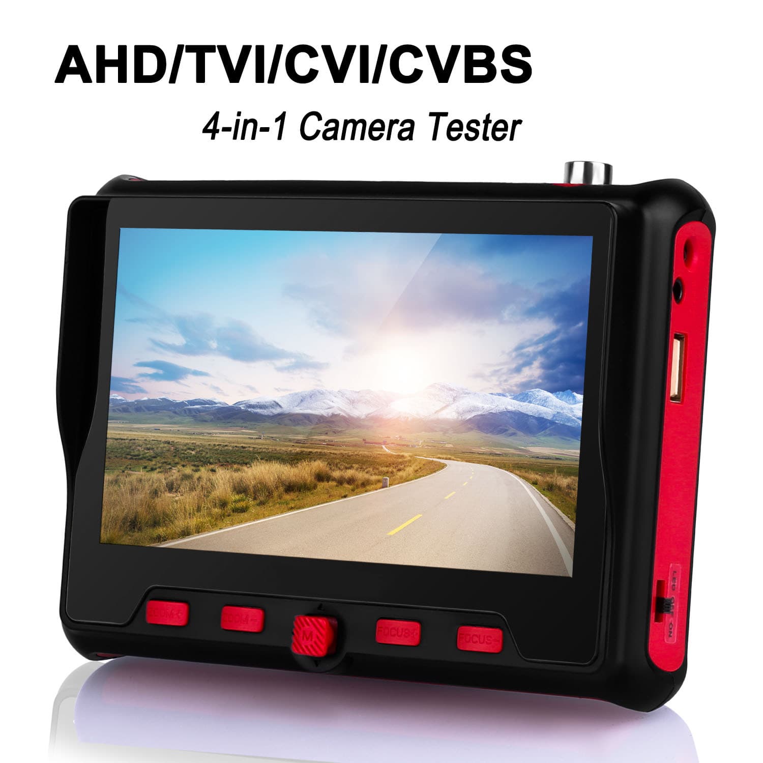 4-in-1 CCTV Tester 8MP AHD TVI CVI 1