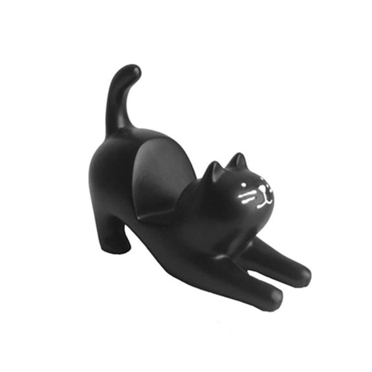 ZAKKA groceries stretch cat mobile phone holder tablet ipad stand gift resin crafts small ornaments shape 6