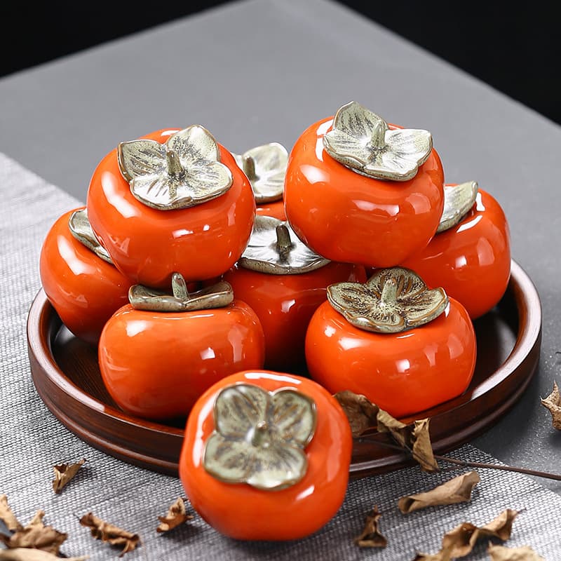 Persimmon Tea Tibetan Persimmon Ruyi Cefin Gar Wedding Gift Candy Bar Ceramics Timstead Shop Sugar Box Specials 2
