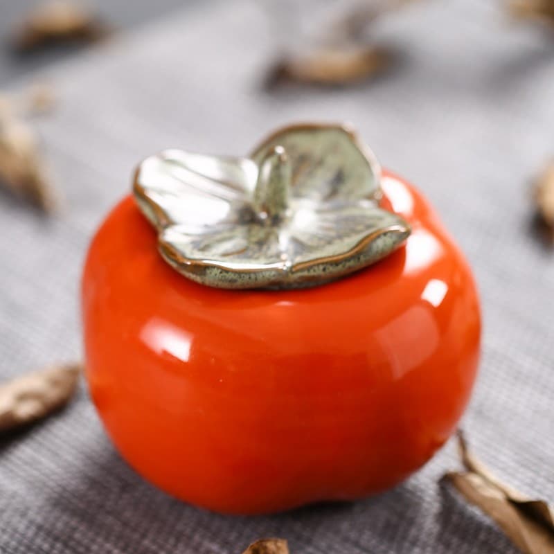 Persimmon Tea Tibetan Persimmon Ruyi Cefin Gar Wedding Gift Candy Bar Ceramics Timstead Shop Sugar Box Specials