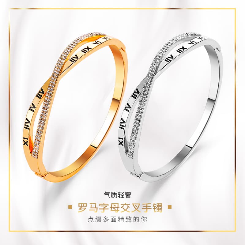 (Cross-border trading), fashionable women's bracelet, jewelry, European style, internet celebrity