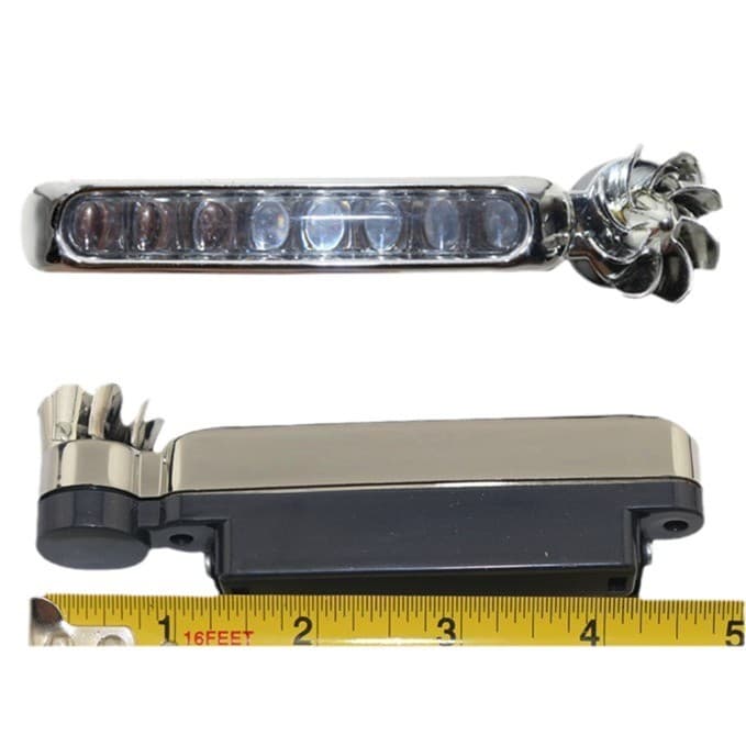 Car decoration lamp wind power electric car electric vehicle motorcycle wind energy daytime running car LED decorative external light 5