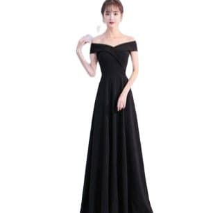 Burgundy evening dress for bride, summer long wedding dress, open shoulders 5