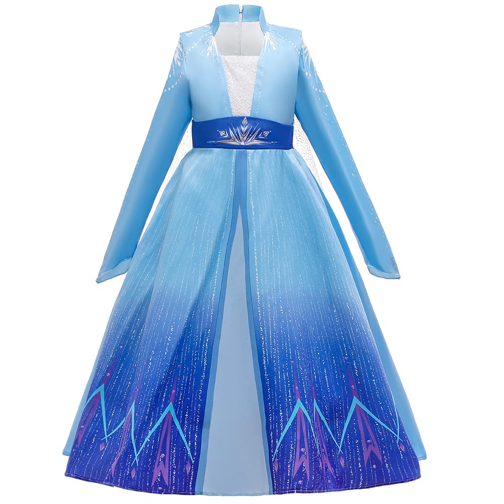 Children's evening dress, long-sleeve, suit, “Frozen”, princess style 2