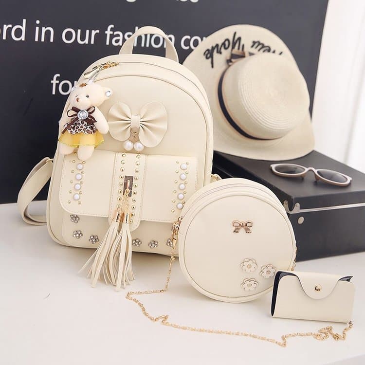 Cute children's backpack, shoulder bag, fashionable school bag for early age, Korean style 3