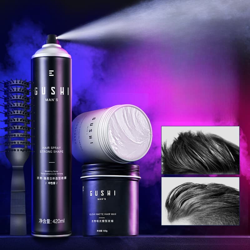 Men's Hair Spray and Styling Wax 1