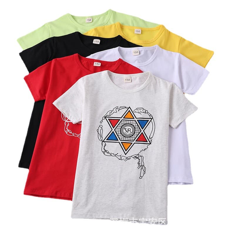 (Cross-border trading), (Wholesale), summer children's short sleeve T-shirt, overall, children's clothing 5