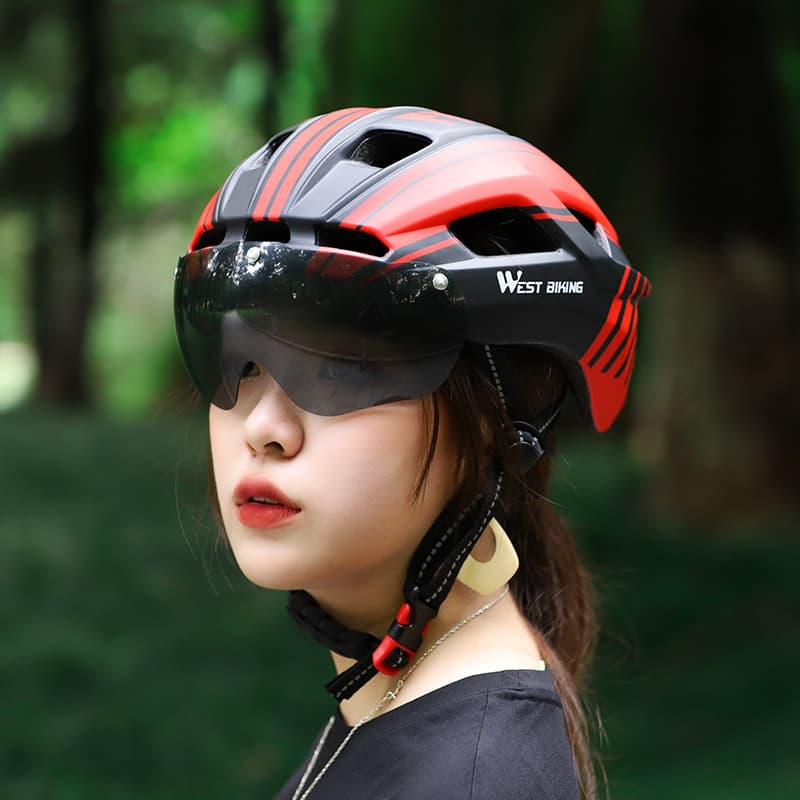 WEST BIKING Bike, helmet, windproof protecting glasses, mountain lens, road accessories for cycling 3