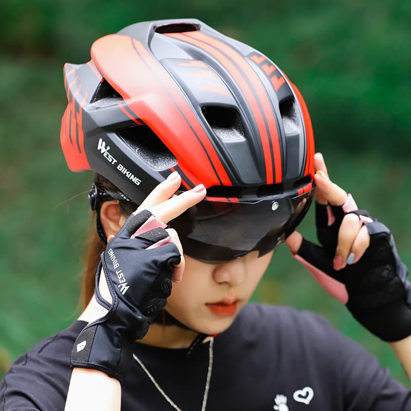 WEST BIKING Bike, helmet, windproof protecting glasses, mountain lens, road accessories for cycling 4