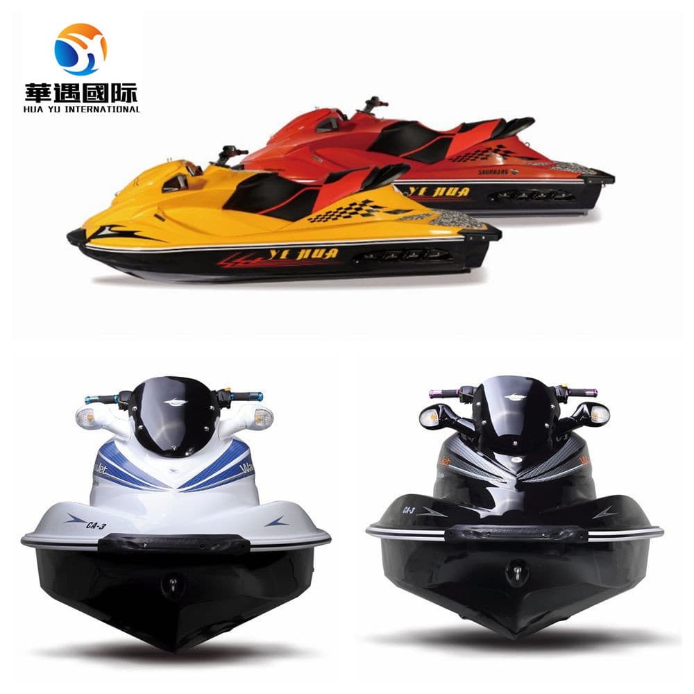 Water yacht, black tandem bike 2