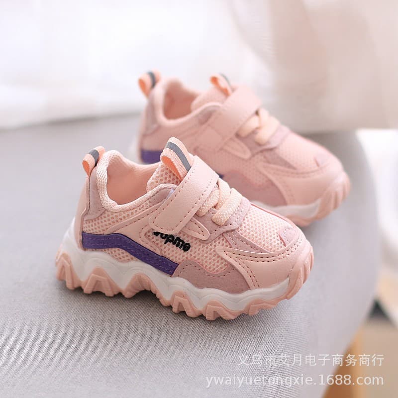 Spring and Autumn Baby Soft Sole Toddler Shoes Men's Children's Sports Shoes Baby Girls Small Shoes 1-3 Years 2 4