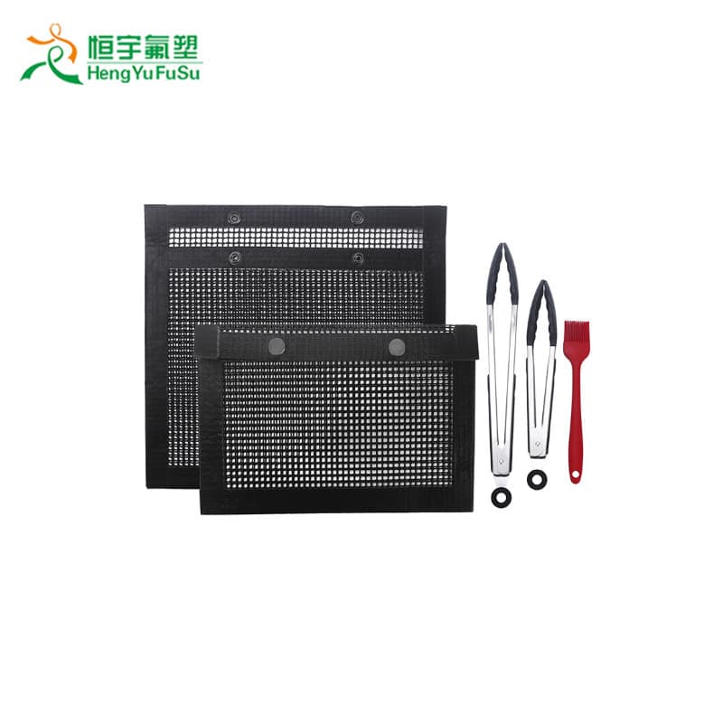 Barbecue bag Teflon grid barbecue bag Non-StickMeshgrillingbagBgBBQ barbecue bag 1