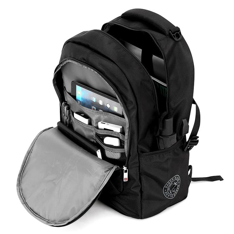 Travel backpack, capacious travel bag, men's school bag, laptop, business version 4
