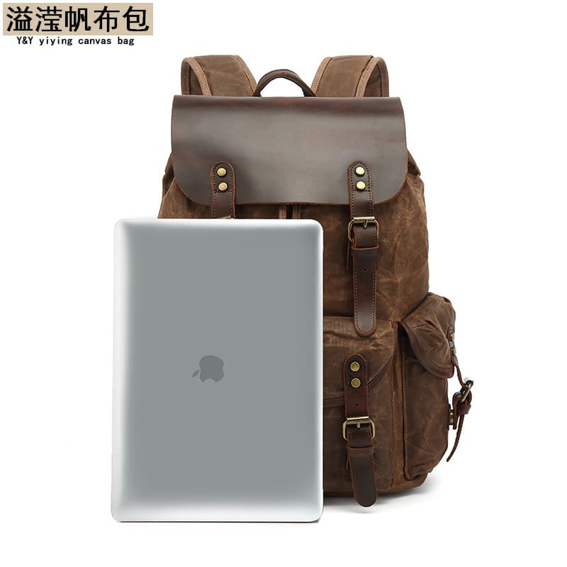 Backpack for men and women, travel bag, laptop, worn on the shoulder 3
