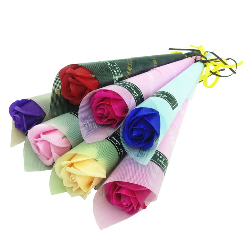 (Wholesale), soap contains rose for St. Valentine's Day, Birthday gift 5