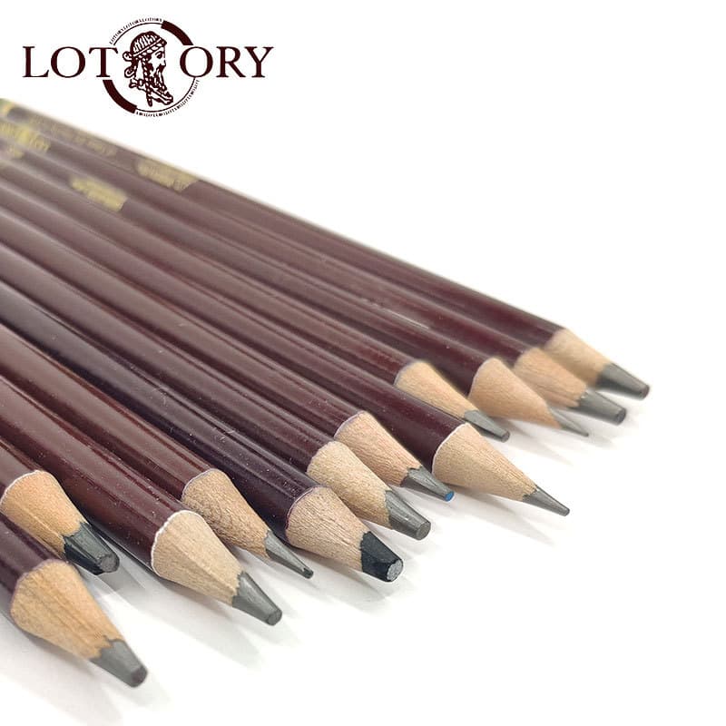 老人头 Sketch pencil 2H-12B pencil art drawing painting Sketch sketch 4B pencil 6B wholesale single 2