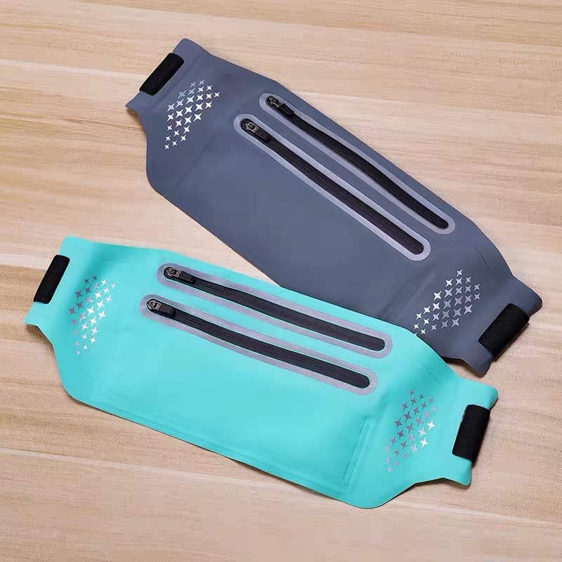 Waterproof ultra thin sports mobile phone with zipper, belt bag, direct factory sales 1