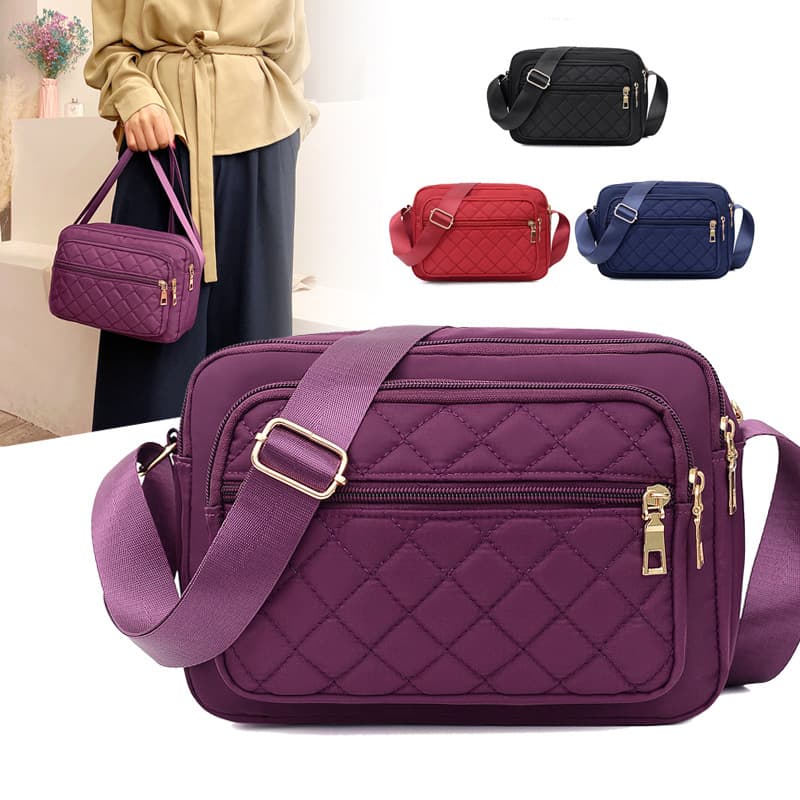 Fashionable capacious one-shoulder bag for elderly, bag strap, Korean style, for middle age 1