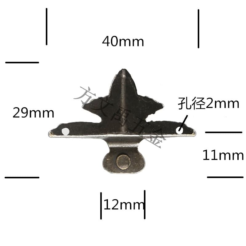 Ankle bracelet, bronze double-layer airplane, accessory, seat 3