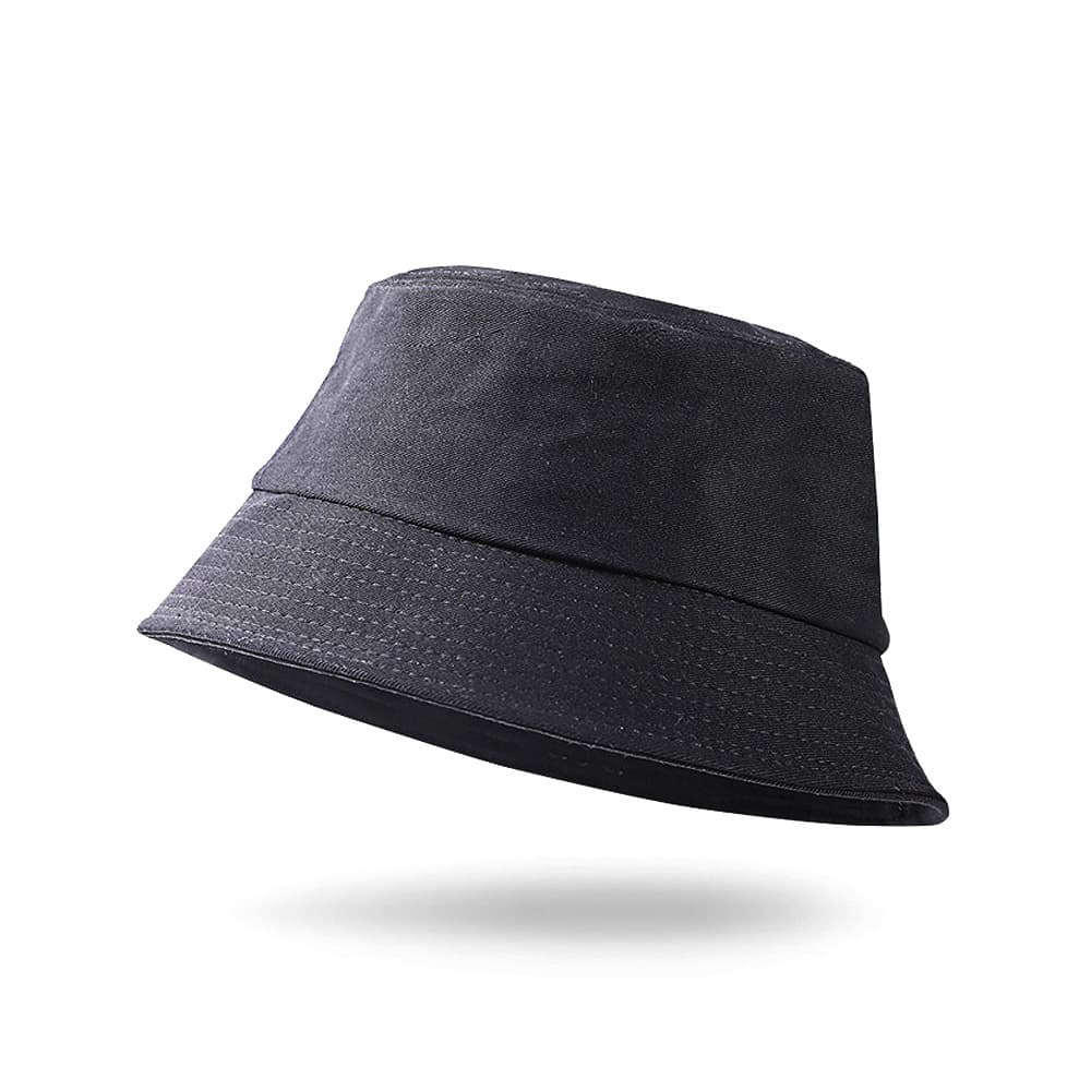 New fisherman hat female summer sunscreen cover face anti -ultraviolet hat -proof big hat shading hat double -sided bucket hat xmz107 5