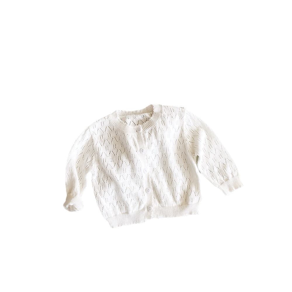 Summer solid cardigan, long-sleeve, jacket, sun protection, 3 colors, Korean style, children's clothing 5