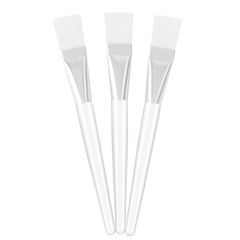 (Wholesale), transparent plastic face mask, cosmetic brush, for beauty salons 4