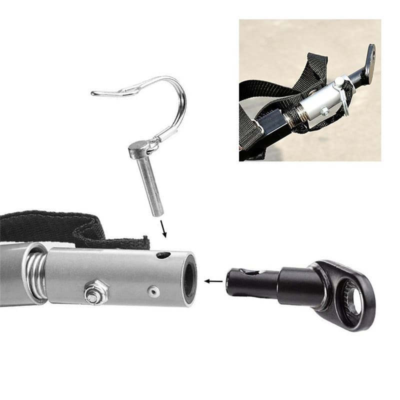 Baby pet debris bicycle trailer accessories traction head Bike Trailer Hitch Coupler 3