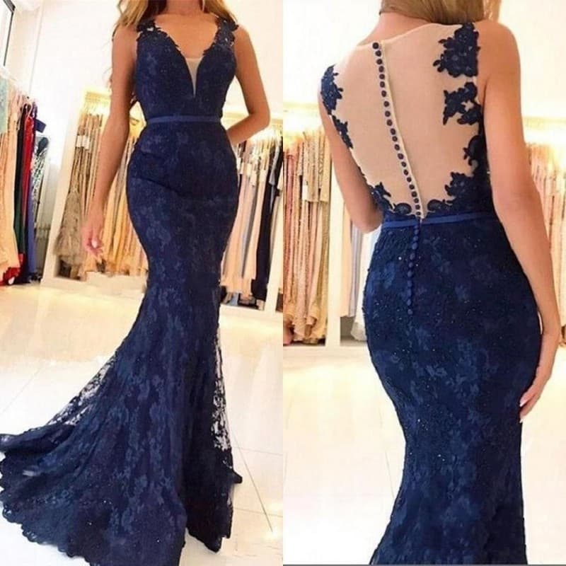 Winter long evening dress, fitted suit, 2020, "fish tail" cut, maxi length, backless, for catwalk 1