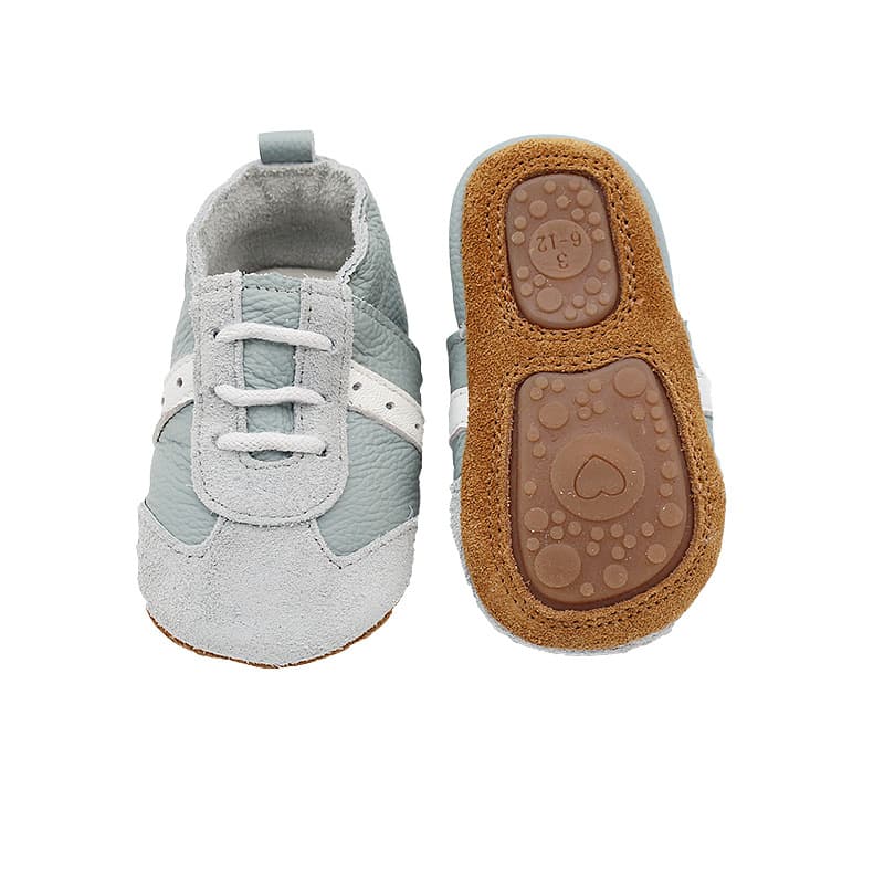 Wholesale indoor cowhide baby shoes, baby shoes, toddler shoes new tendon soles 4