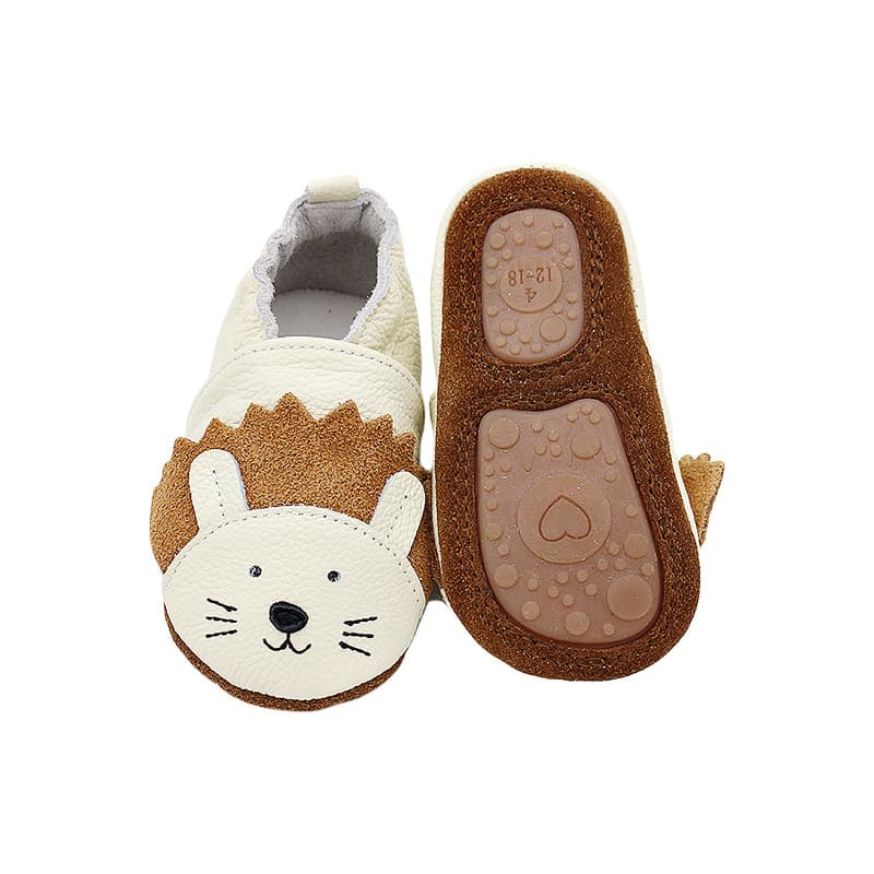 Wholesale indoor cowhide baby shoes, baby shoes, toddler shoes new tendon soles 5