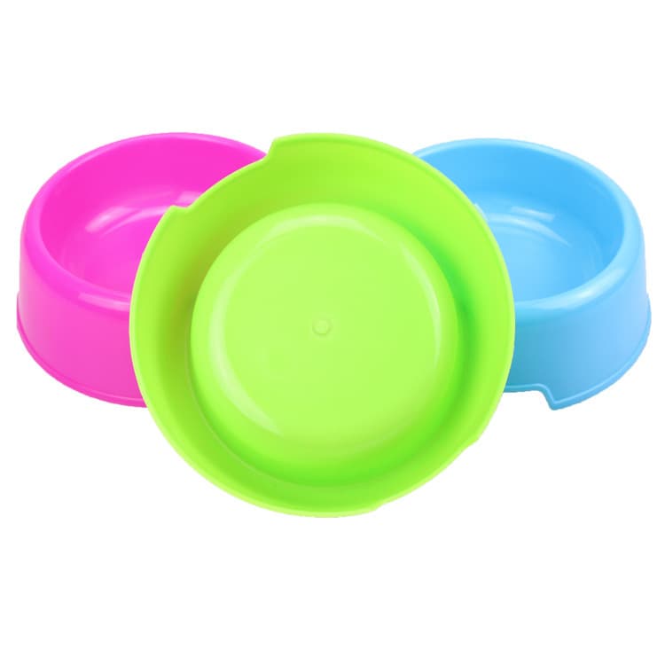 Pet resin food bowl, dog basin, single bowl, cat food basin, drinking basin, Teddy rice bowl, pet supplies 5