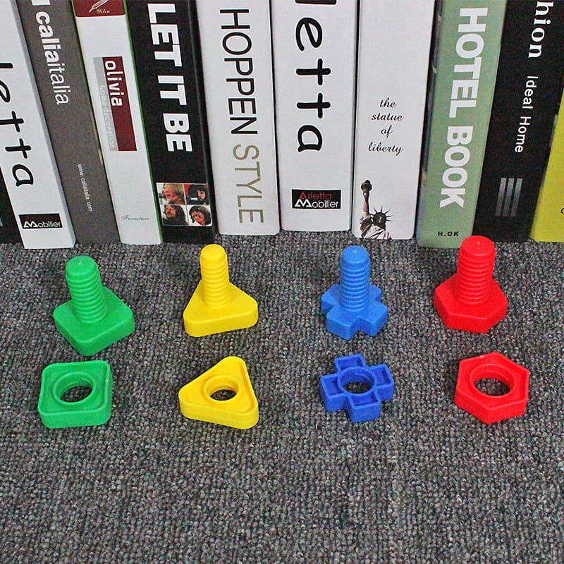 Big constructor, table toy for kindergarten, early education, 1-3-6 years 3
