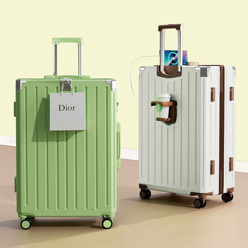 Universal suitcase on wheels, custom-made, 20 inch 3