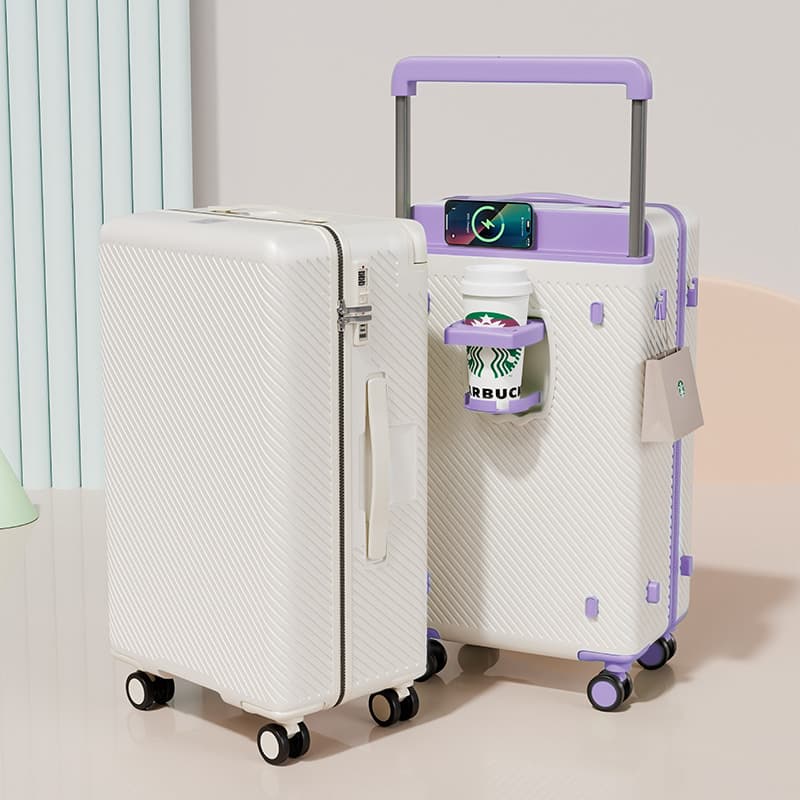 Universal suitcase on wheels, custom-made, 20 inch 1