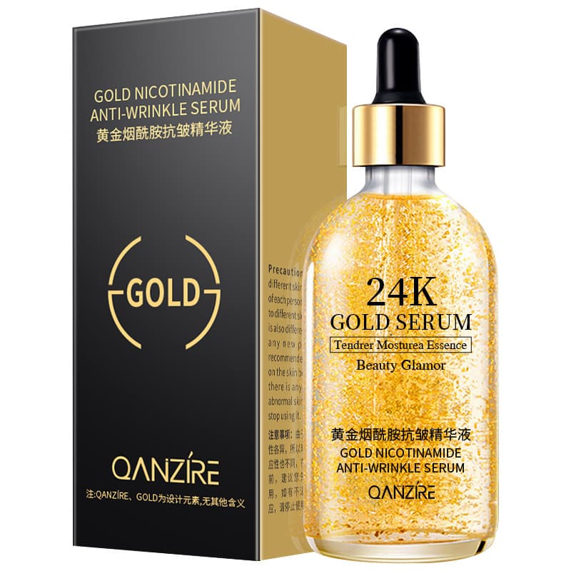 Golden Serum with Niacin & Hyaluronic Acid - Anti-Wrinkle & Pore Minimizing 5