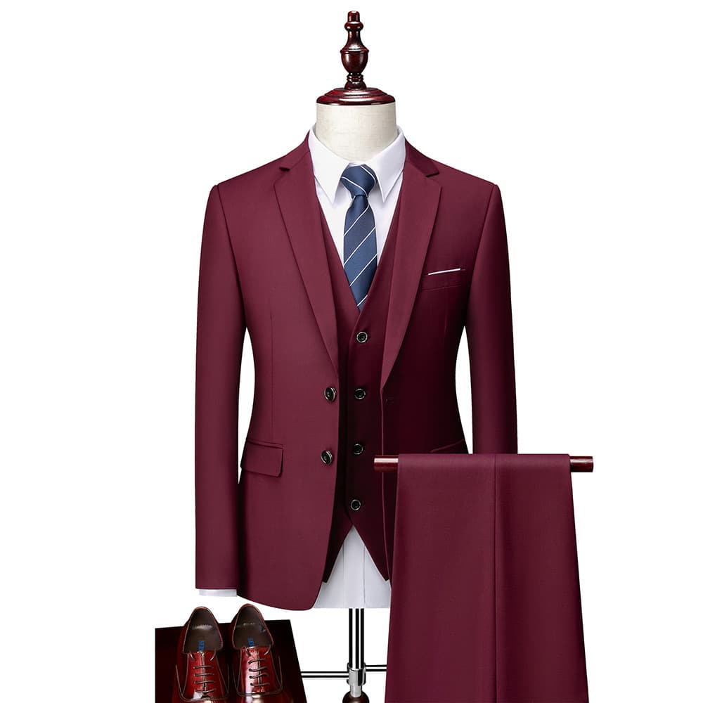(Cross-border trading), men's classic suit, Amazon, Korean style 2