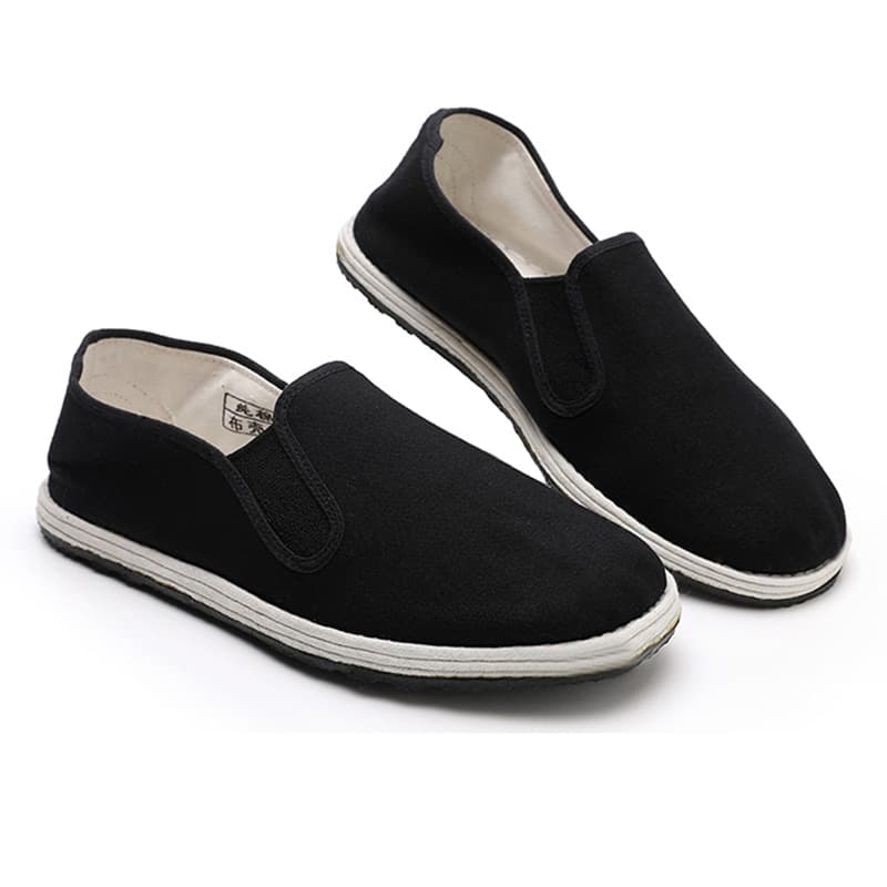 Lutai Men's Beijing Cloth Casual Slippers - Lightweight Wear-Resistant Work Shoes 4