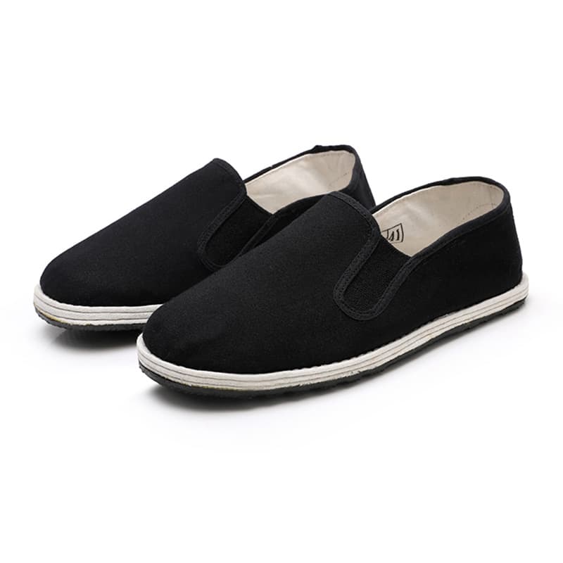 Lutai Men's Beijing Cloth Casual Slippers - Lightweight Wear-Resistant Work Shoes 5